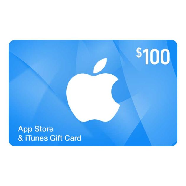Apple Gift Card - Carte cadeau App Store et iTunes - $100