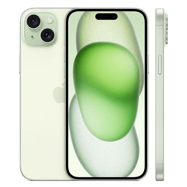 iPhone 15 Plus - 128 Go/6Go RAM - 6,7" - Apple A16 Bionic - Nano SIM physique et e-sim - 48 MP+12MP/12MP - 4383 mAh - Garantie 12 mois