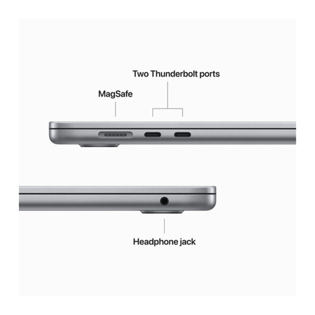 Apple MacBook Air 2023 - 256 Go SSD NVMe / 8Go RAM - écran Liquid Retina 15.3" - Apple M2 - Wi-Fi 6 + Bluetooth 5.3 - Autonomie 18h -  macOS - Garantie 12 Mois  Qwerty ( Livré sous 3 semaines )