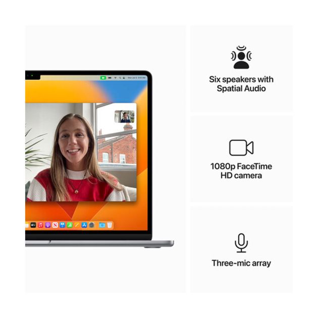 Apple MacBook Air 2023 - 256 Go SSD NVMe / 8Go RAM - écran Liquid Retina 15.3" - Apple M2 - Wi-Fi 6 + Bluetooth 5.3 - Autonomie 18h -  macOS - Garantie 12 Mois  Qwerty ( Livré sous 3 semaines )