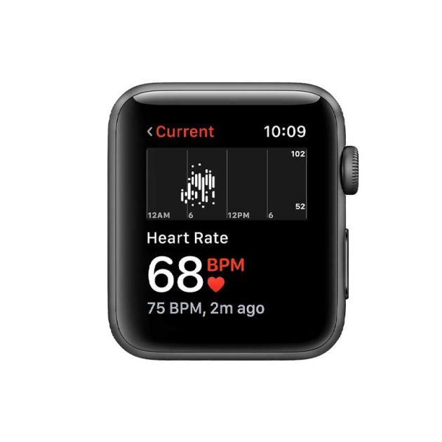Apple Watch series 3 - 42MM GPS - 8Go - 18H d'autonomie - 12mois