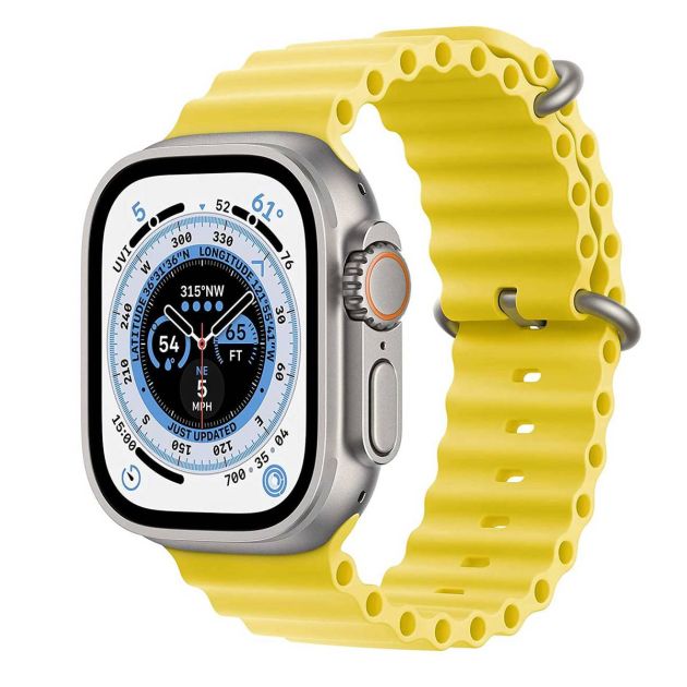 Apple Watch Ultra - GPS + Cellular 49mm - Smart Watch w/Rugged Titanium Case - 12 mois de garantie