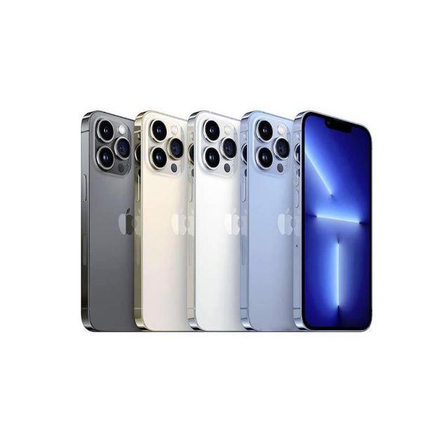 Iphone 13 Pro - Dual SIM - 6.1 pouces - 128Go/6Go Ram - 12MP/12MP - 3125 mAh - iOS 15 - Garantie 12 Mois