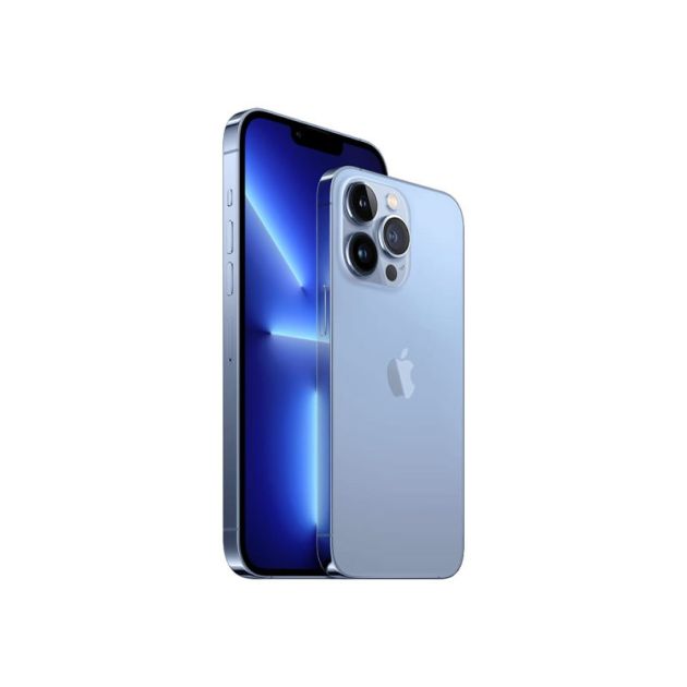 Iphone 13 pro Max - Dual SIM - 6.7 pouces - 256Go/6Go Ram - 12MP/12MP - 4373mAh - iOS 15 - Garantie 12 Mois