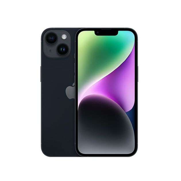 IPHONE 14 - 6.1" - 128 Go/4Go RAM - 12MP/12MP - A15 Bionic chip - 4325mAh - 12 mois