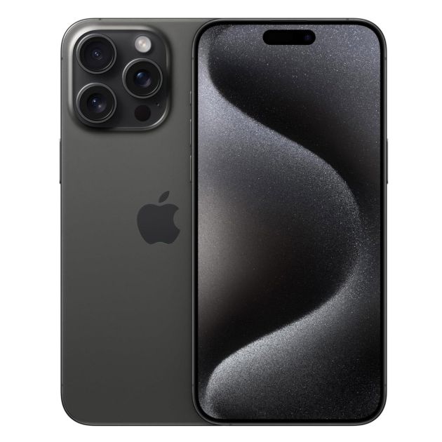 iPhone 15 Pro Max - 512 Go/8Go - 6,7" - Apple A17 Pro - Nano SIM physique et e-sim - 48 MP+12MP+12MP/12MP - 4422mAh - Version internationale - Garantie 12 mois 