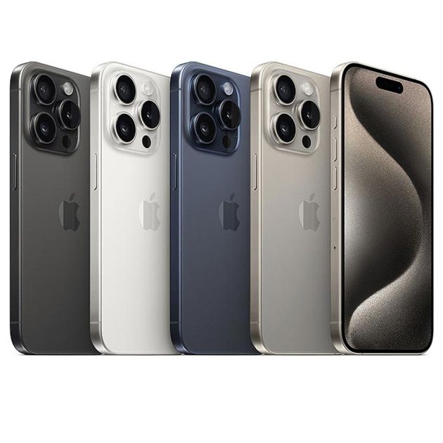 iPhone 15 Pro - 512 Go/8Go - 6,1" - Apple A17 Pro - 2 Nano SIM physique - 48 MP+12MP+12MP/12MP - 3274mAh - Garantie 12 mois