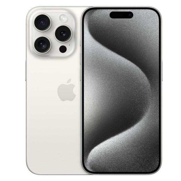 iPhone 15 Pro - 512 Go/8Go - 6,1" - Apple A17 Pro - 2 Nano SIM physique - 48 MP+12MP+12MP/12MP - 3274mAh - Garantie 12 mois