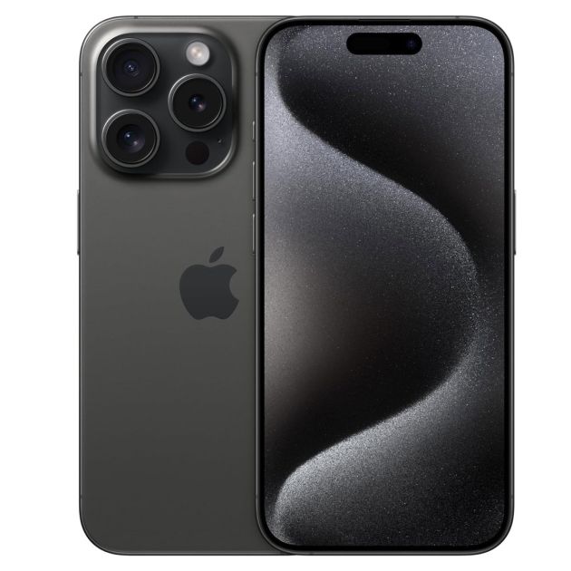 iPhone 15 Pro Max - 256 Go/8Go - 6,7" - Apple A17 Pro - Nano SIM physique et e-sim - 48 MP+12MP+12MP/12MP - 4422mAh - Version internationale - Garantie 12 mois