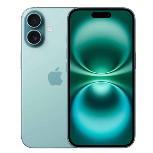 iPhone 16 - 256 Go - 8Go RAM - 6,1" - Apple A18  - 1 Nano SIM physique et 1 e-SIM - 48MP+12MP /12MP - 3561mAh - Garantie 12 mois