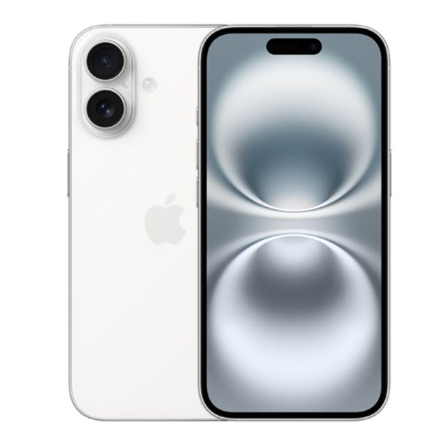 iPhone 16 - 256 Go - 8Go RAM - 6,1" - Apple A18  - 1 Nano SIM physique et 1 e-SIM - 48MP+12MP /12MP - 3561mAh - Garantie 12 mois