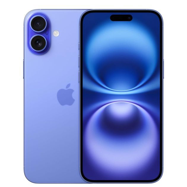 iPhone 16 Plus - 256 Go - 8Go RAM - 6,7" - Apple A18 - 1 Nano SIM physique et 1 e-SIM - 48MP+12MP /12MP - 4674 mAh - Garantie 12 mois