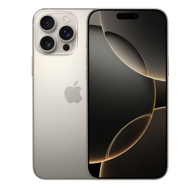 iPhone 16 Pro Max - 256 Go - 8Go RAM - 6,9" - Apple A18 Pro - 2 SIM physique - 48MP+12MP +48MP /12MP - 4685mAh - Garantie 12 mois
